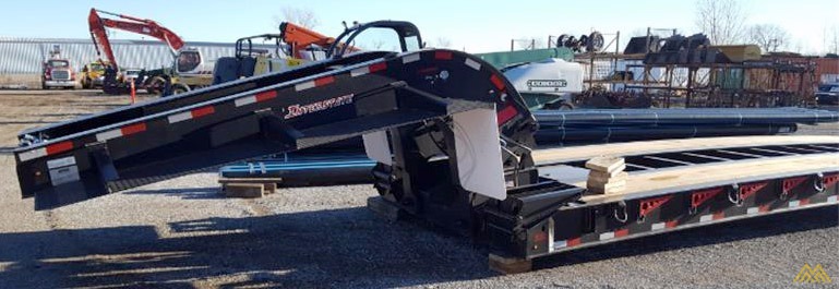 110,000 lbs Interstate 110SDGN Gooseneck Lowboy Trailer  1