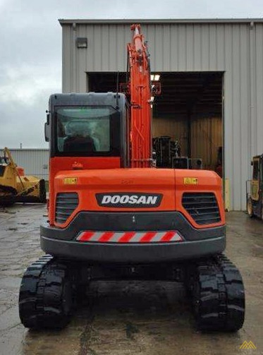 18,000 lb. Doosan DX85R-3 Hydraulic Excavator 5