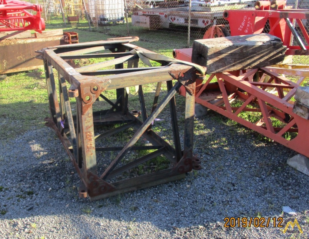 Two: Link-Belt ABS108 Model Offshore crane  - 4' X 4' X 5/16