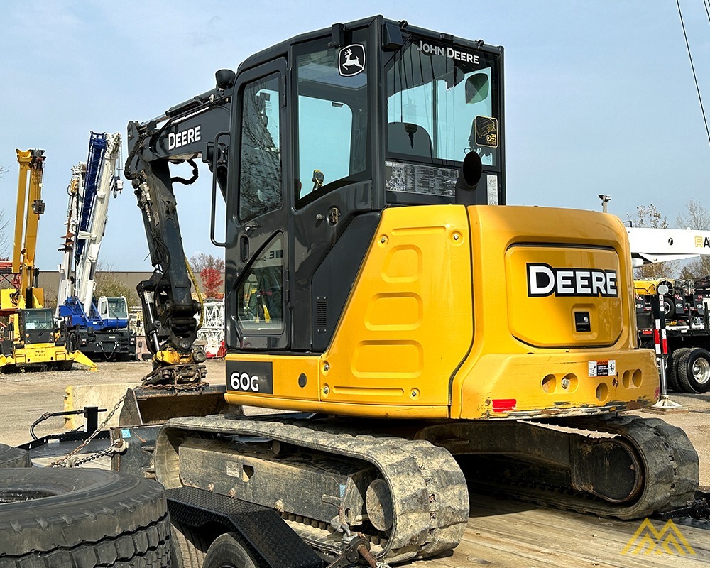 2019 JOHN DEERE 60G EXCAVATOR WITH TRAILER & MULTIPLE ATTACHMENTS 4