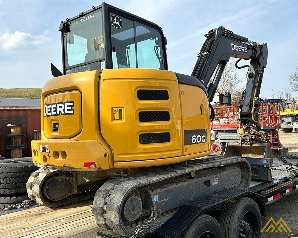 2019 JOHN DEERE 60G EXCAVATOR WITH TRAILER & MULTIPLE ATTACHMENTS 3