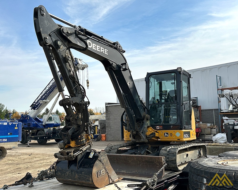 2019 JOHN DEERE 60G EXCAVATOR WITH TRAILER & MULTIPLE ATTACHMENTS 5