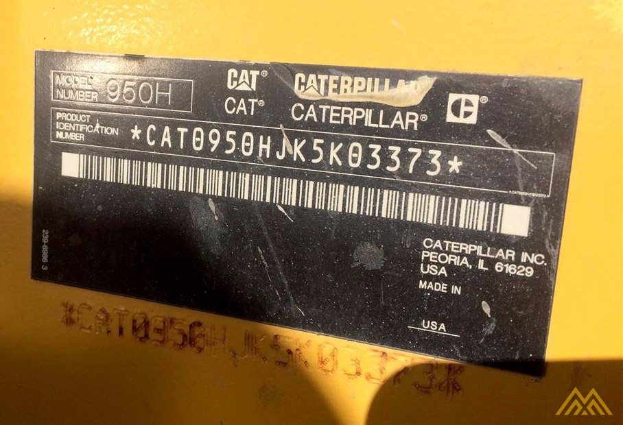 CAT 950H Wheel Loader 7