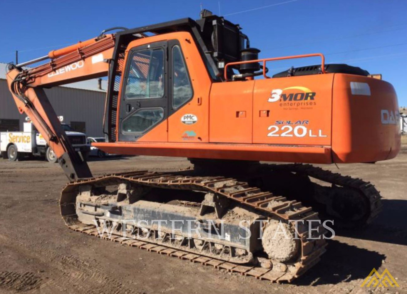 Daewoo Solar 220 LL Log Loader Excavator 2