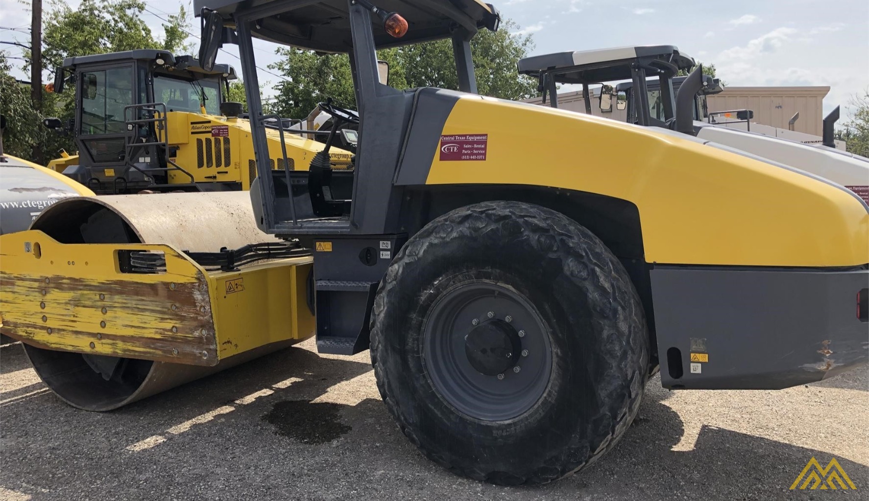 Dynapac CA2500D Smooth Drum Compactor 0