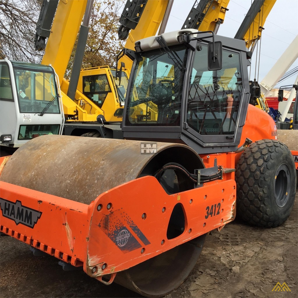 Hamm 3412 Smooth Drum Compactor 7