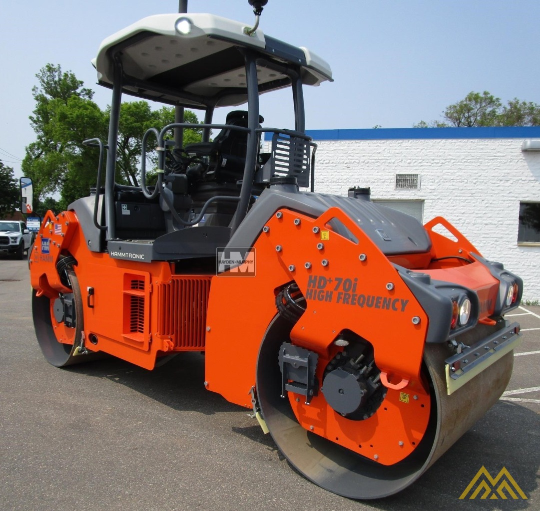 Hamm HD+70I VV HF Smoth Drum Compactor 3