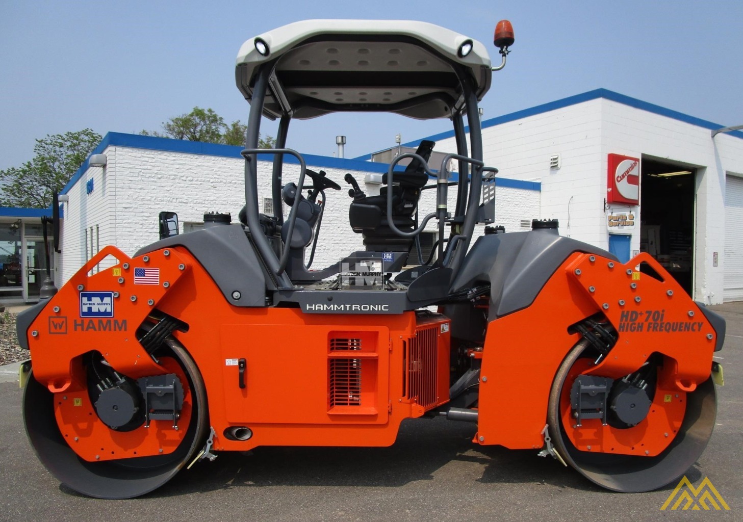Hamm HD+70I VV HF Smoth Drum Compactor 1