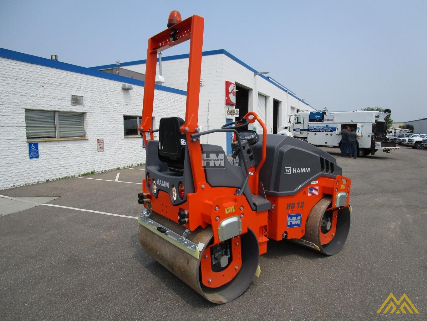 Hamm HD12VV Smooth Drum Compactor 1