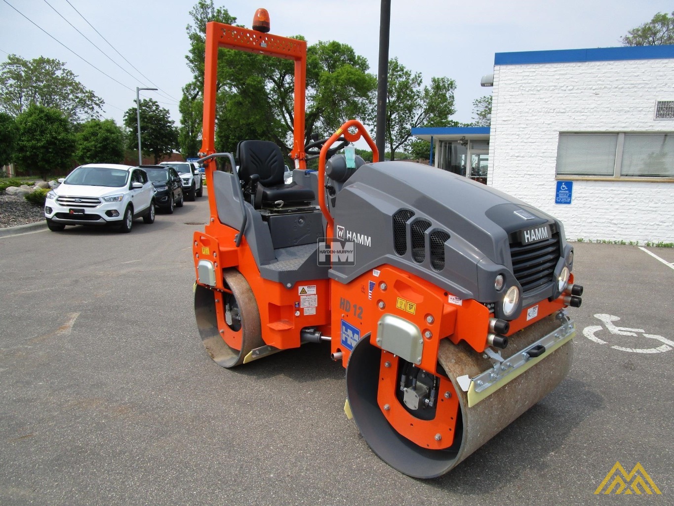 Hamm HD12VV Smooth Drum Compactor 5