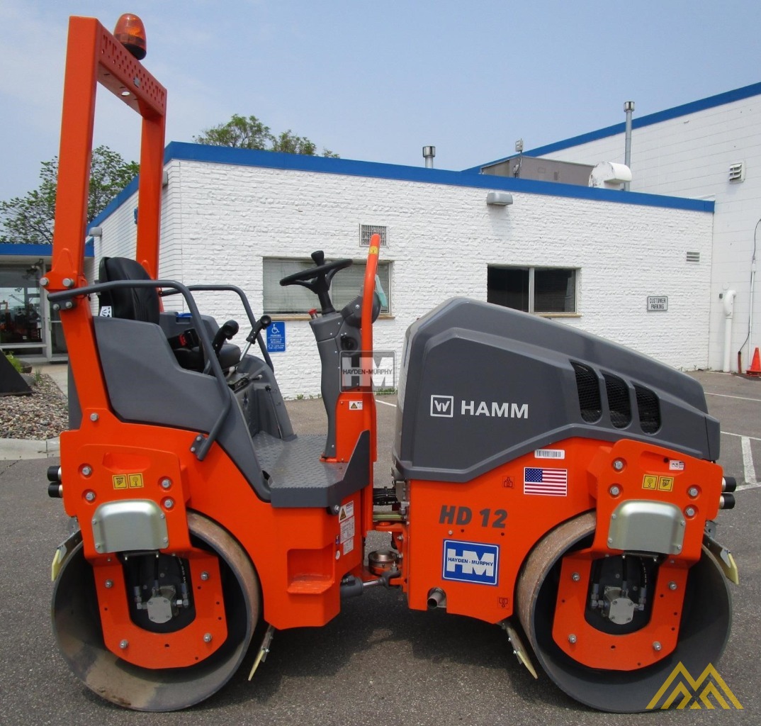 Hamm HD12VV Smooth Drum Compactor 3