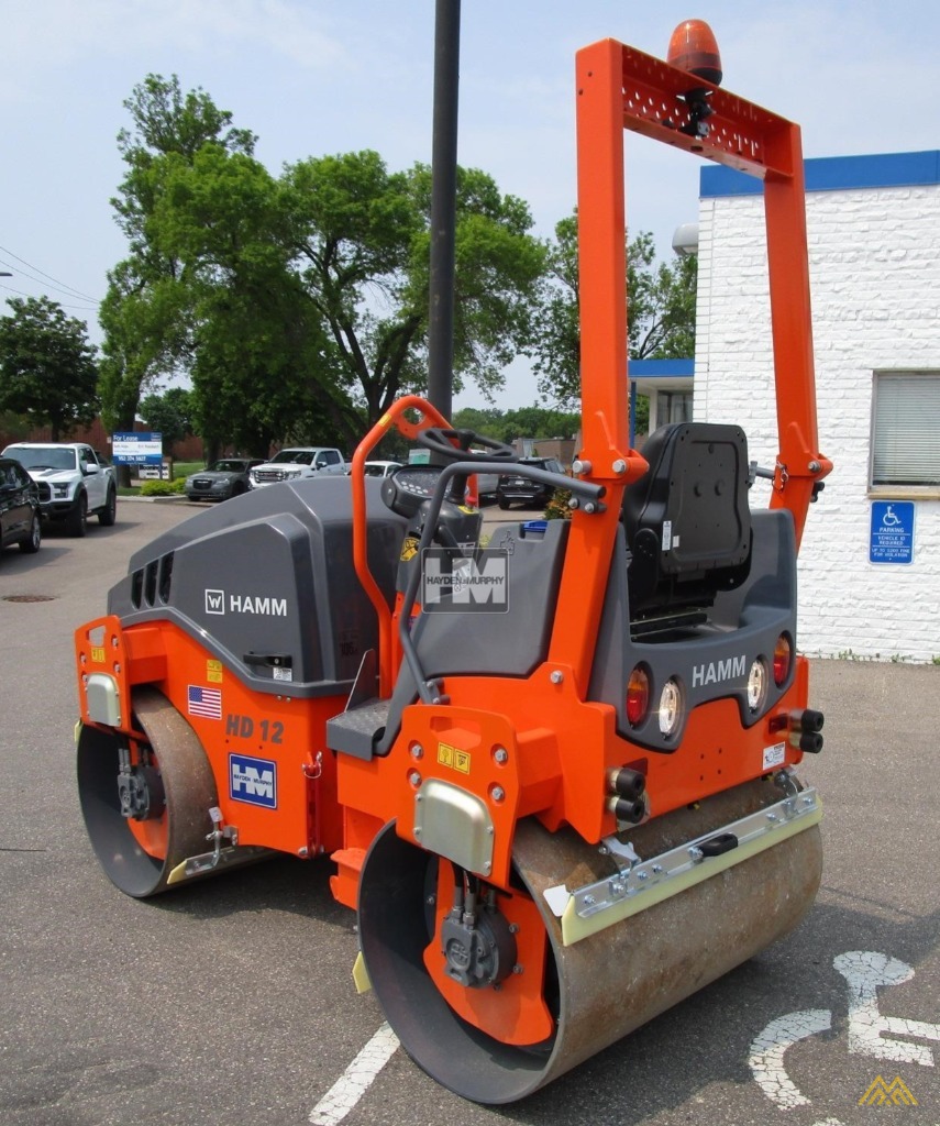 Hamm HD12VV Smooth Drum Compactor 4
