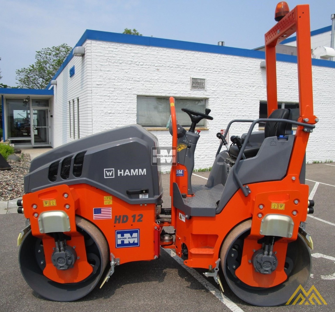 Hamm HD12VV Smooth Drum Compactor 6