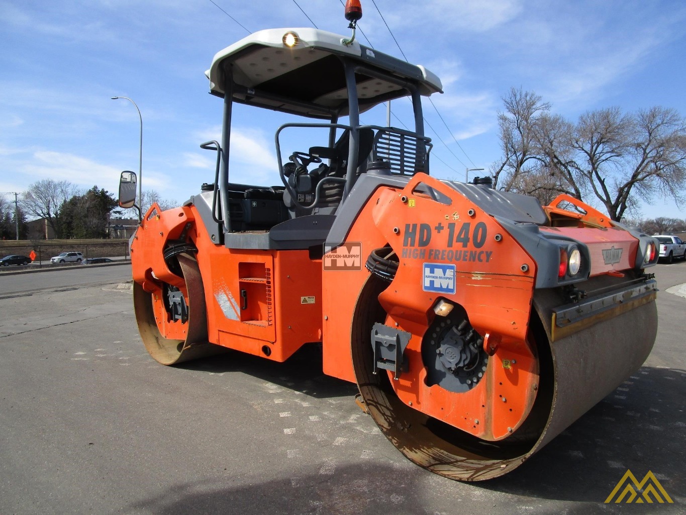 Hamm HD140 VVHF Smooth Drum Compactor 3