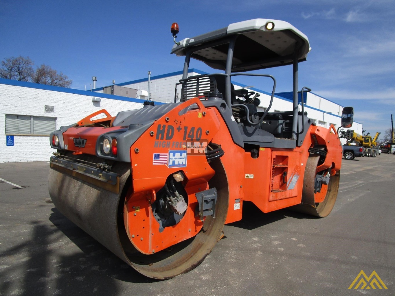 Hamm HD140 VVHF Smooth Drum Compactor 6