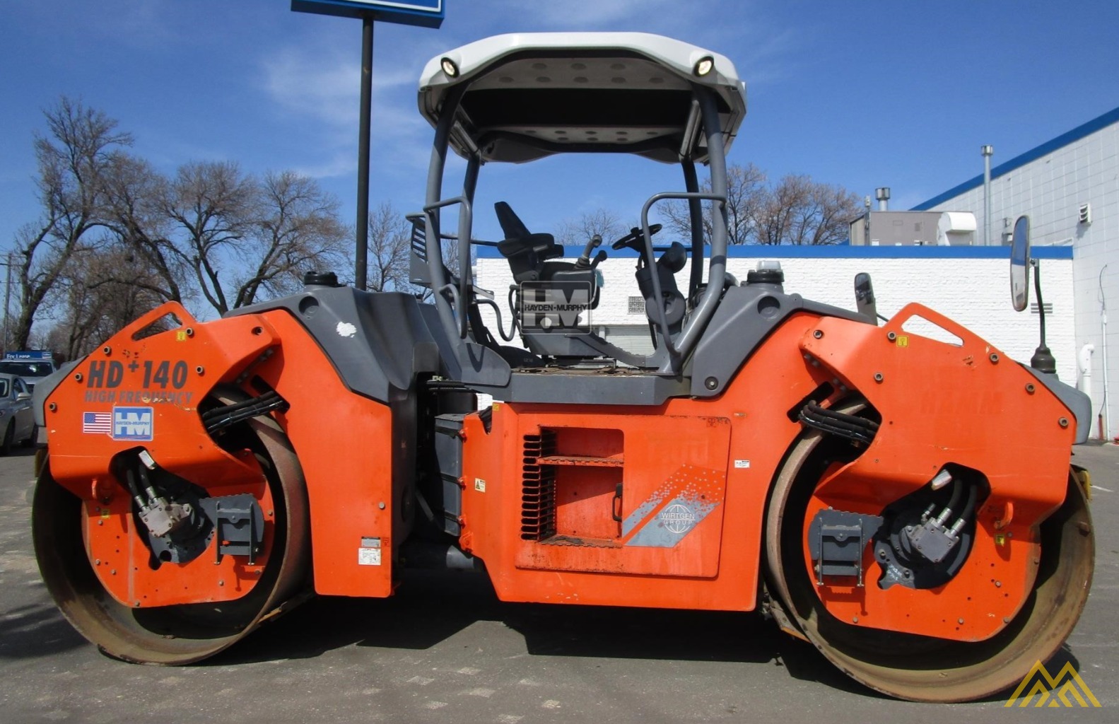 Hamm HD140 VVHF Smooth Drum Compactor 4