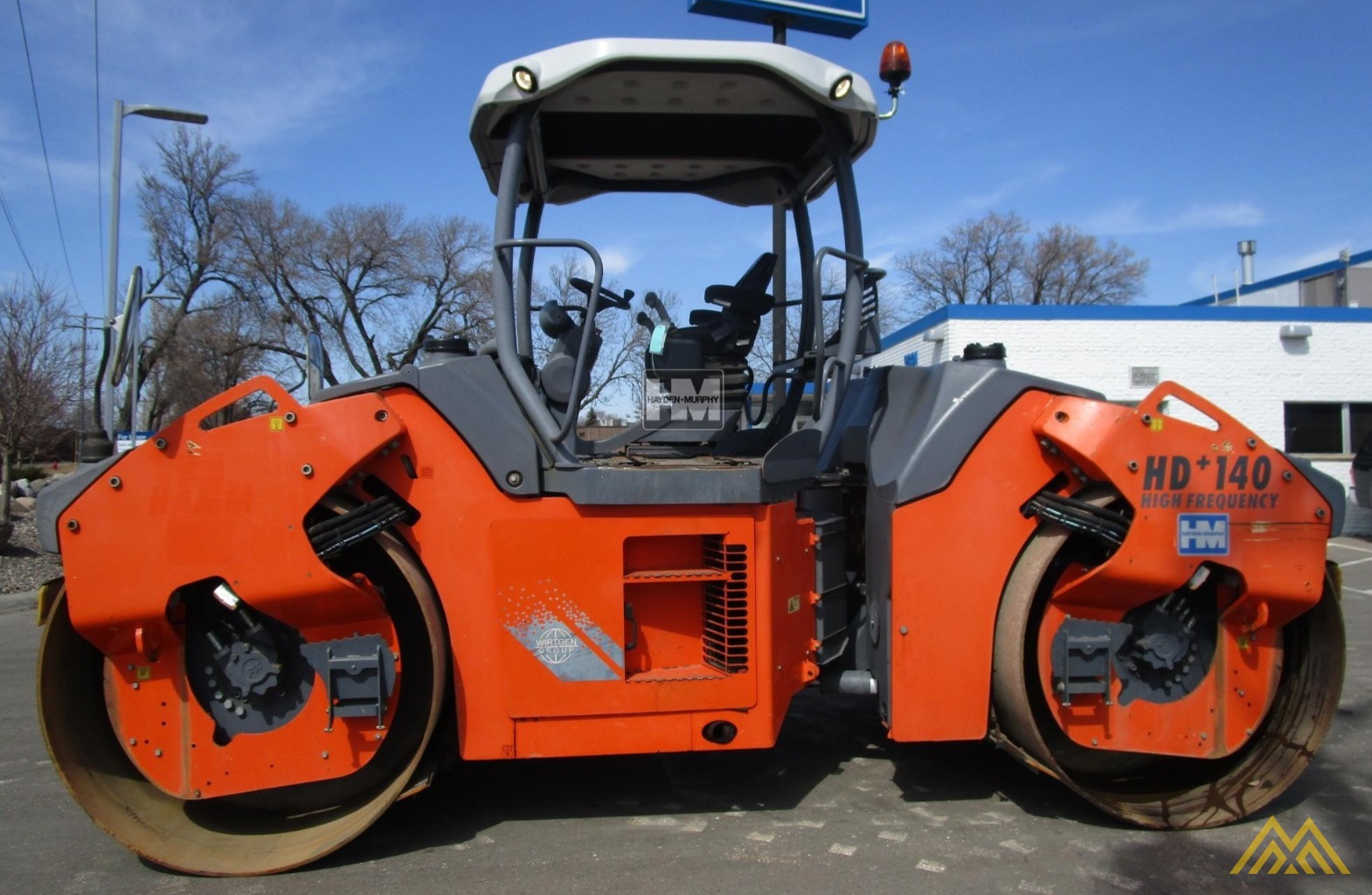 Hamm HD140 VVHF Smooth Drum Compactor 2
