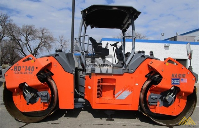 Hamm HD140VO Smooth Drum Compactor 4