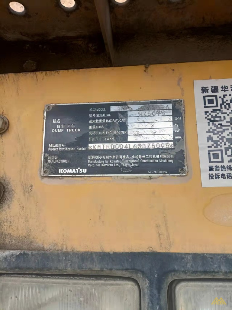 Komatsu HD465-6 Mining Dump Truck 3