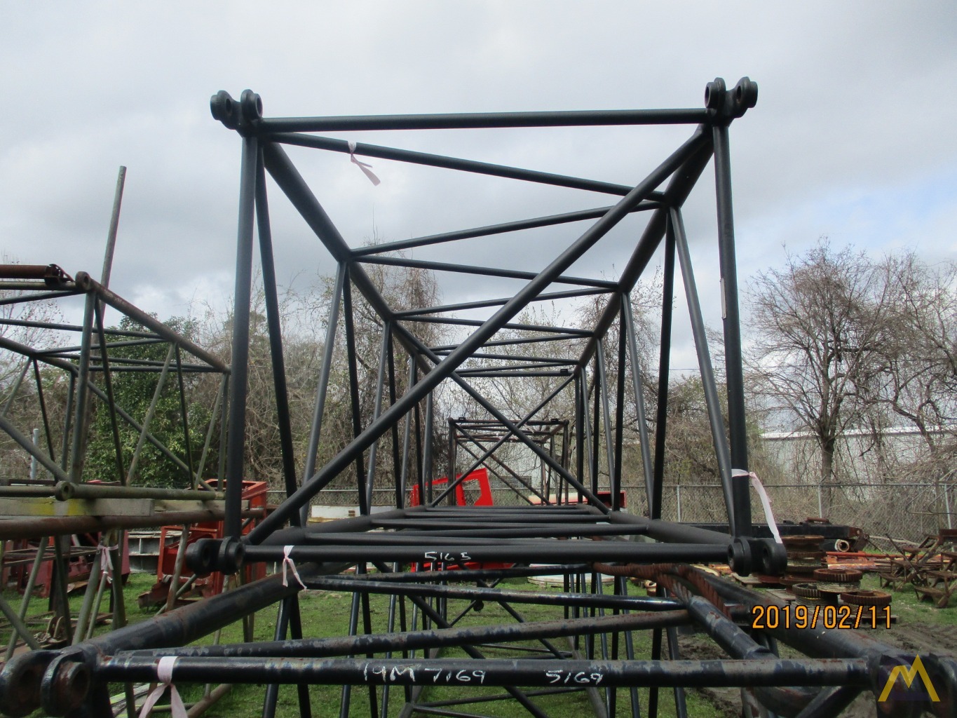 Link-Belt 20' Tubular Boom Sections 1