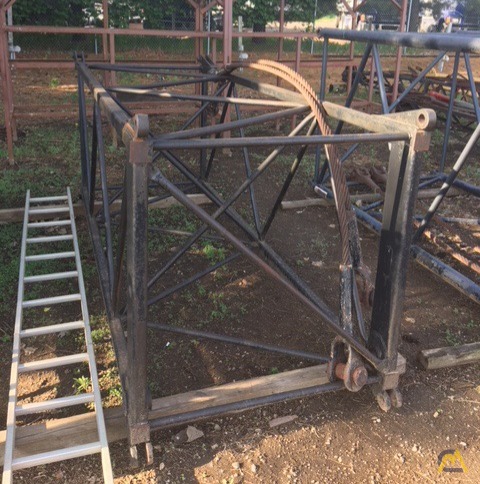 Link-Belt 50-Ton 10' Lattice Boom Truck/Crawler Crane Square Tube Main Boom Insert; CranesList ID: 210 0