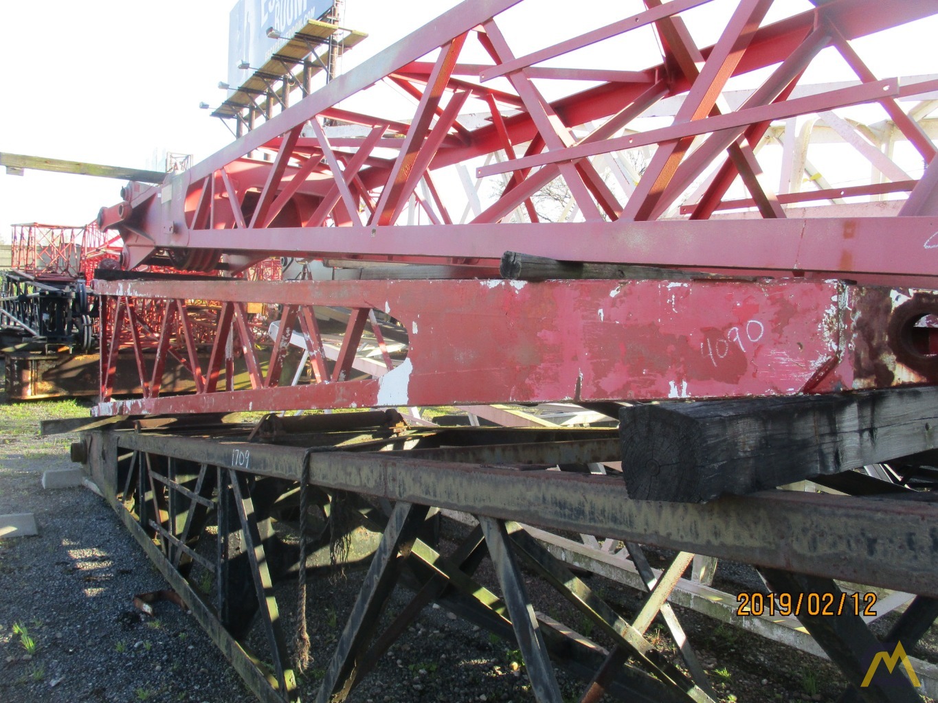 Two: Link-Belt ABS108 Model Offshore crane  - 4' X 4' X 5/16