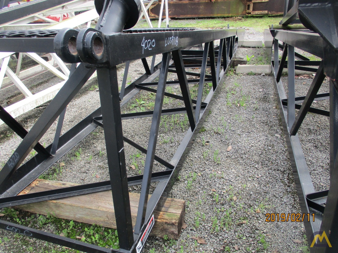 Two: Link-Belt ABS108 Model Offshore crane  - 4' X 4' X 5/16