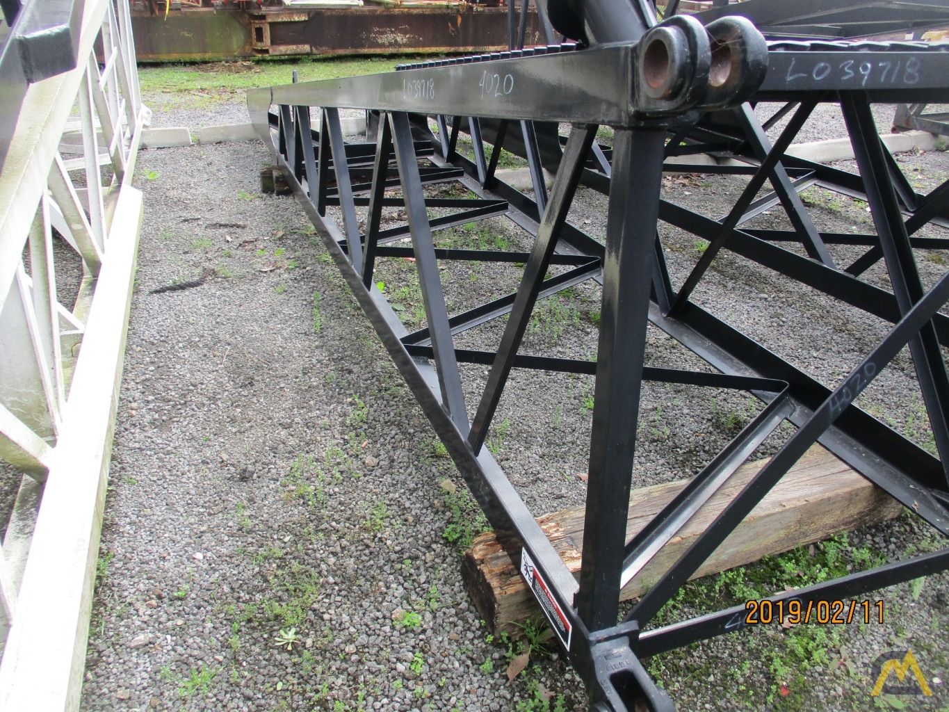 Two: Link-Belt ABS108 Model Offshore crane  - 4' X 4' X 5/16