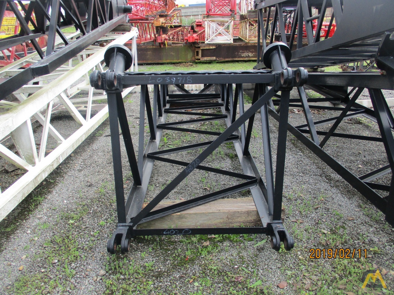 Two: Link-Belt ABS108 Model Offshore crane  - 4' X 4' X 5/16