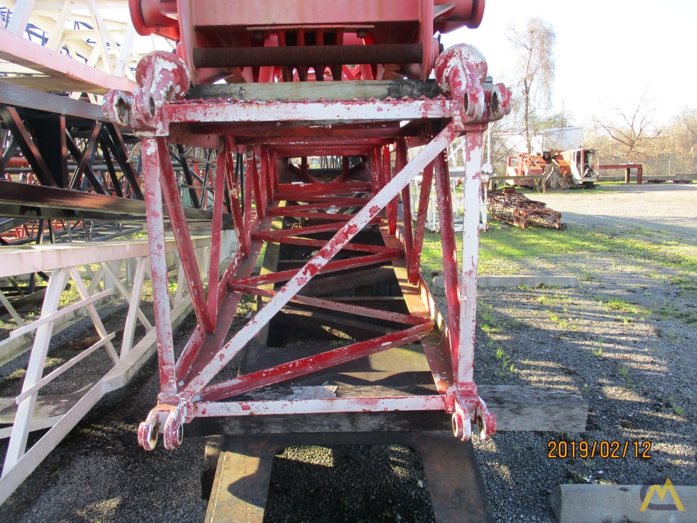 Two: Link-Belt ABS108 Model Offshore crane  - 4' X 4' X 5/16