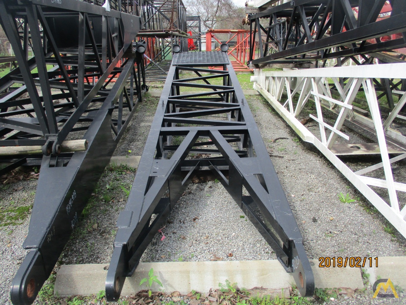 Two: Link-Belt ABS108 Model Offshore crane  - 4' X 4' X 5/16