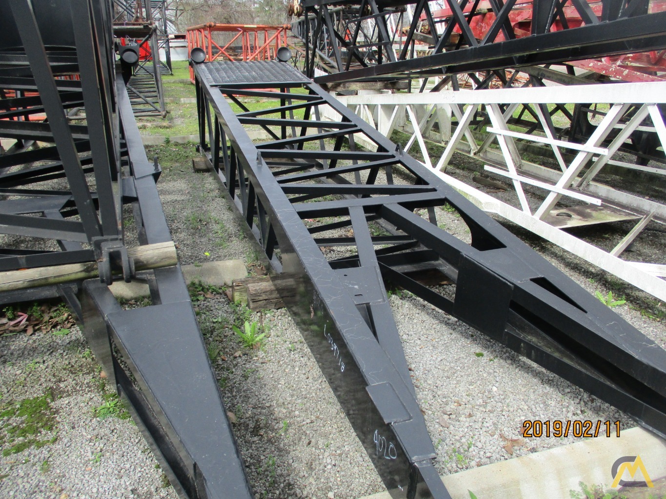 Two: Link-Belt ABS108 Model Offshore crane  - 4' X 4' X 5/16