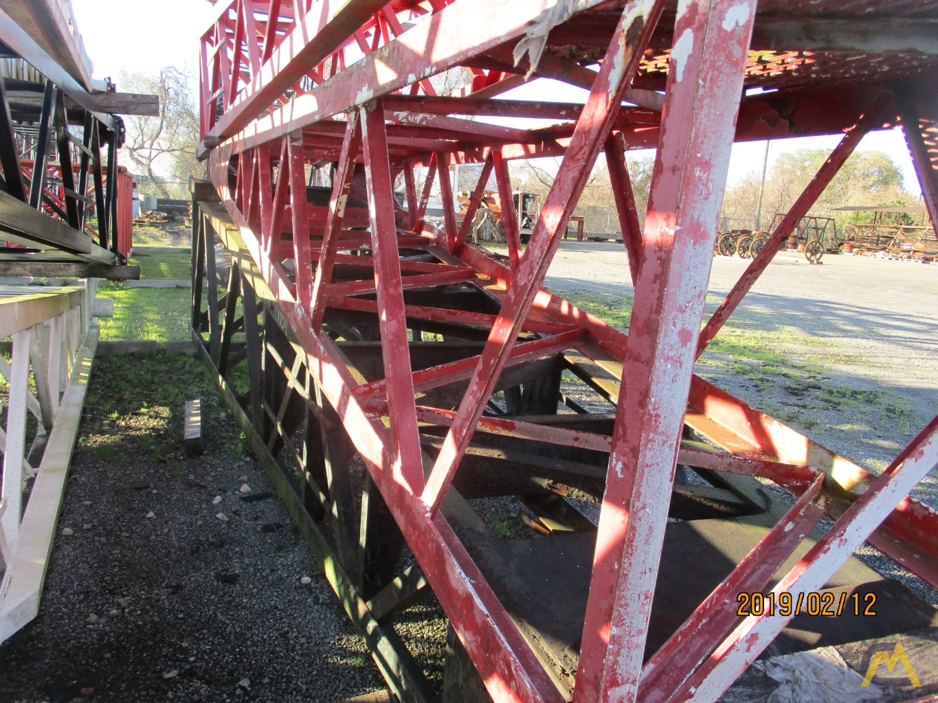 Two: Link-Belt ABS108 Model Offshore crane  - 4' X 4' X 5/16
