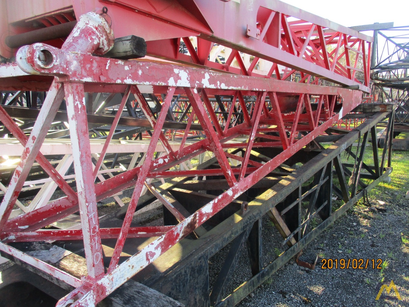 Two: Link-Belt ABS108 Model Offshore crane  - 4' X 4' X 5/16