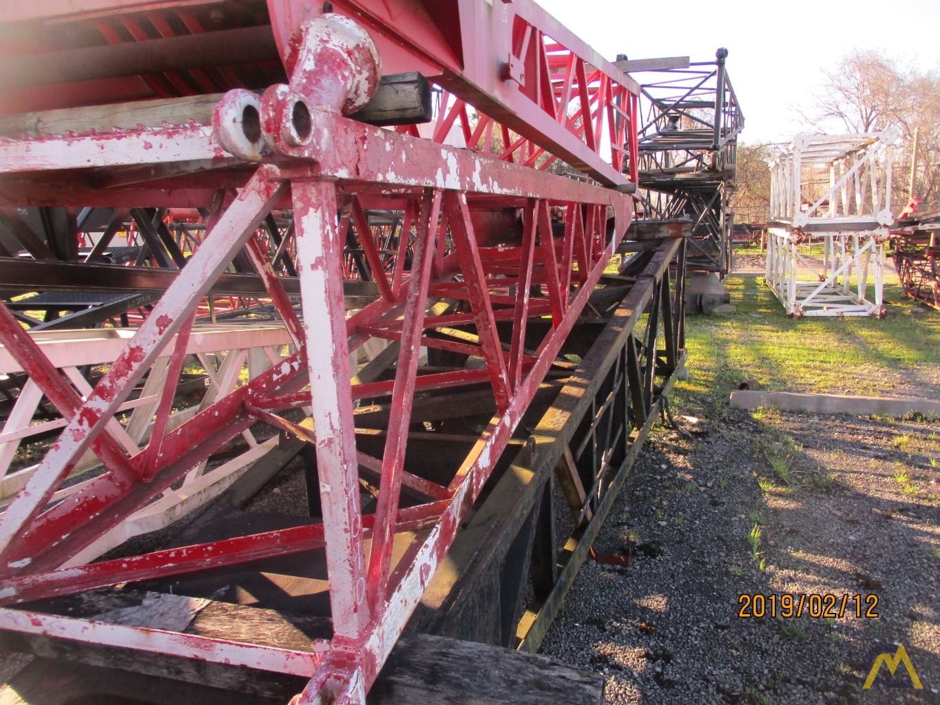Two: Link-Belt ABS108 Model Offshore crane  - 4' X 4' X 5/16