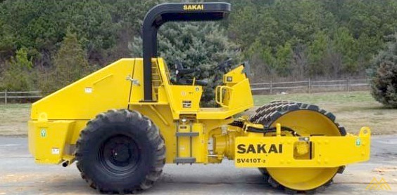 Low Hours!! Sakai SV410T-2 Padfoot Roller for Sale 0