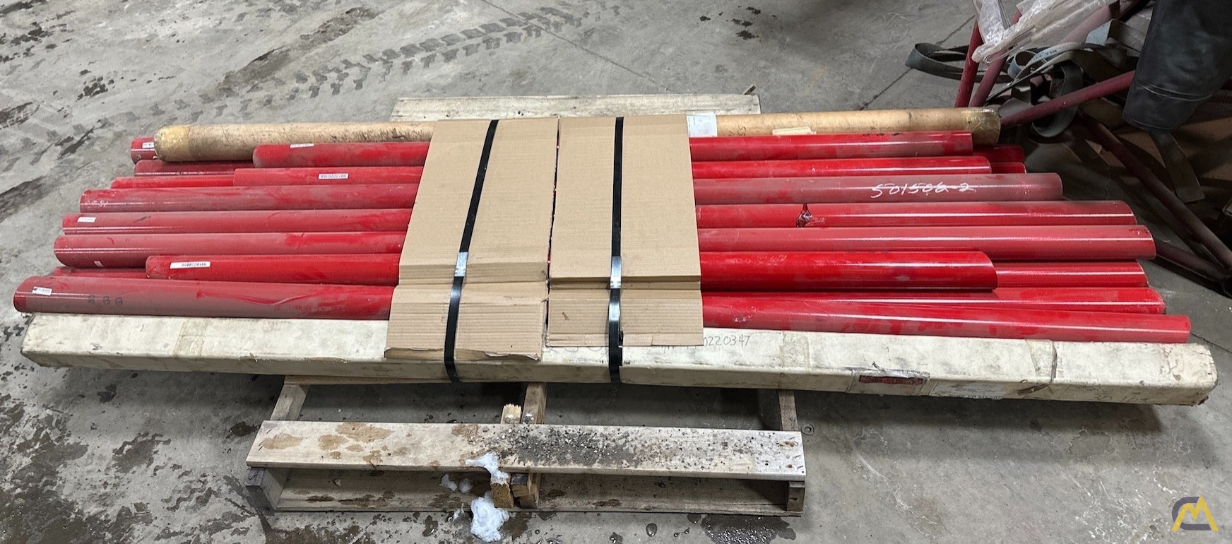 Manitowoc crawler boom lacings, variety of sizes 3