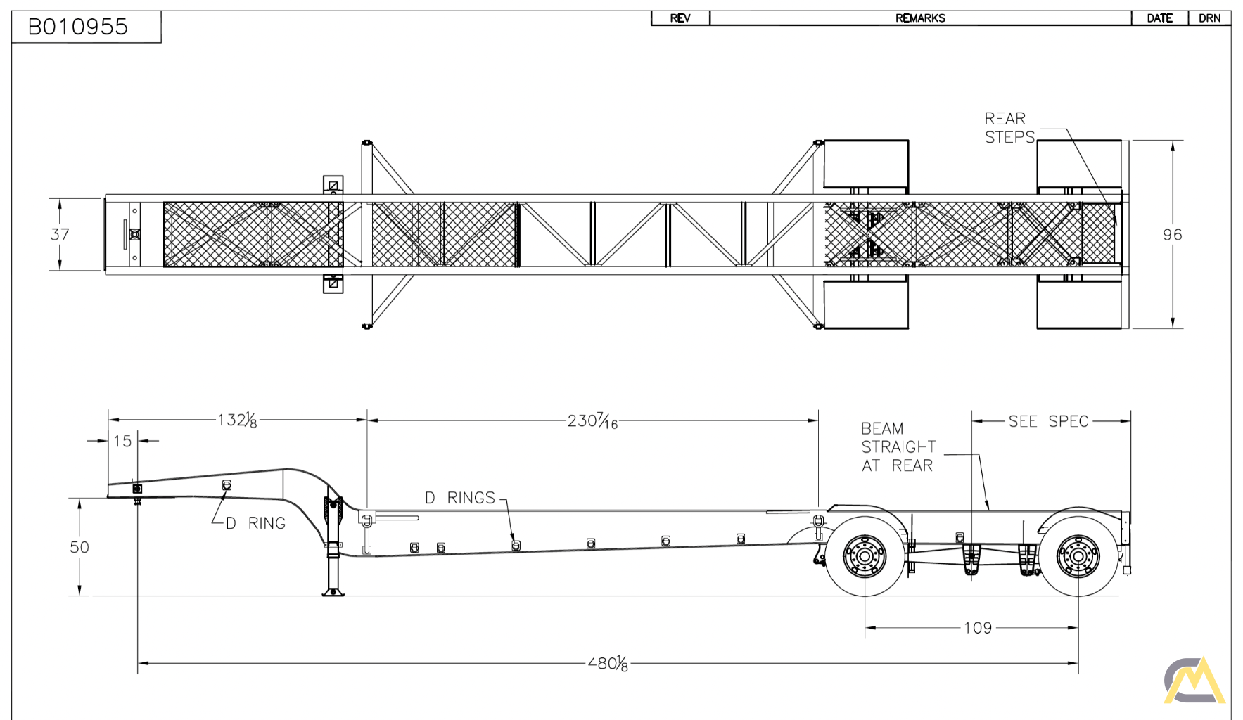 NEW Crane Counterweight Trailers / Support Trailer 2