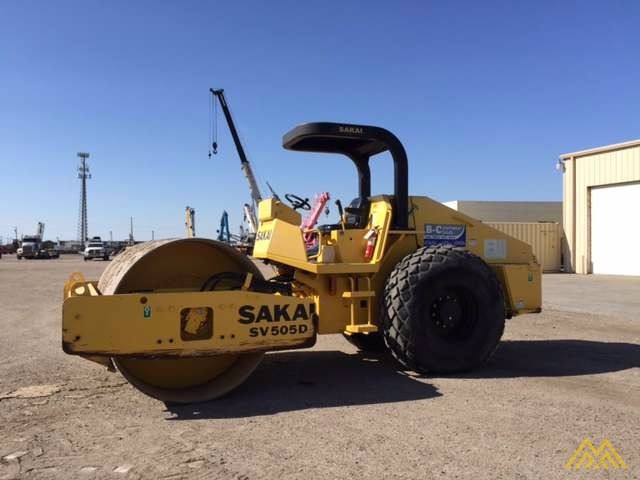 Sakai SV505-I Vibratory Soil Compactor for Sale 1