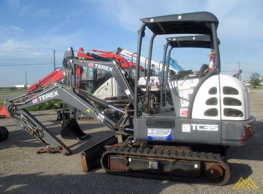 Terex TC35 Mini Excavator For Sale Excavators Earthmoving Equipment