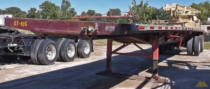 Fontaine LFTW-5-8045 WSK Flat Bed Trailer
