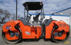 Hamm HD140VO Smooth Drum Compactor