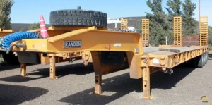 Rando SR CT 03 Goosneck Lowboy Trailer