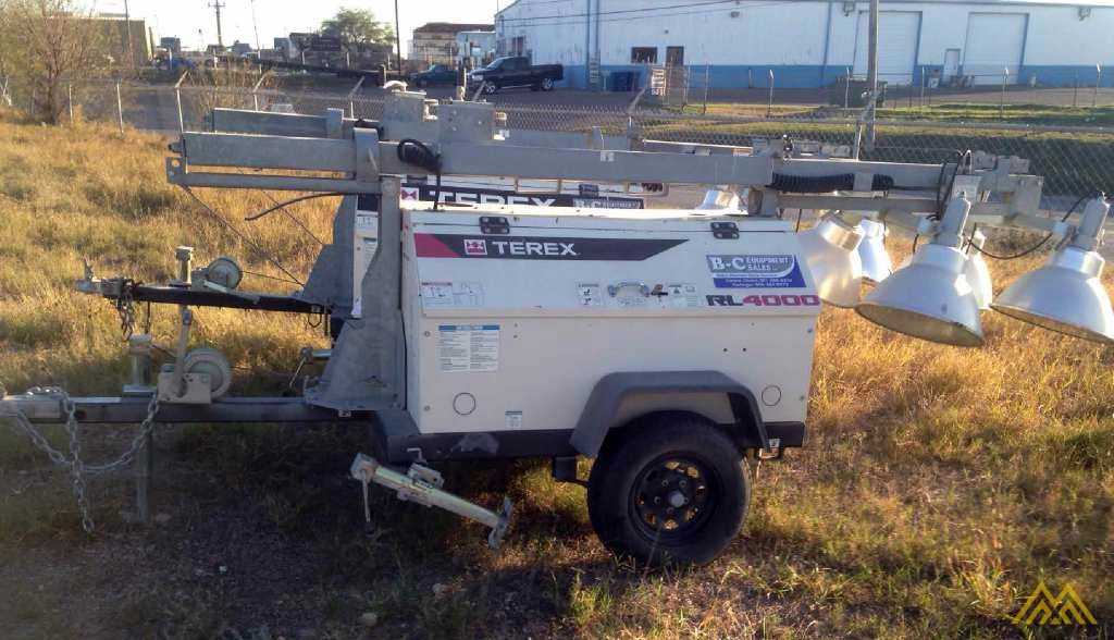Used 2012 Terex RL4000 Light Tower For Sale Towers Industrial Support