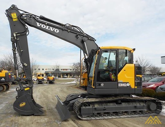 Volvo ECR145EL Compact Excavator 0