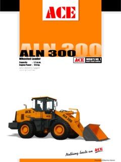 ACE (Action Construction Equipment) ALN 300 Specifications