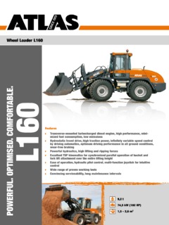 Atlas L 160 Specifications