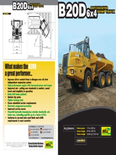 Bell B20D 6X4 Specifications