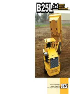 Bell B25L 4x4 Specifications