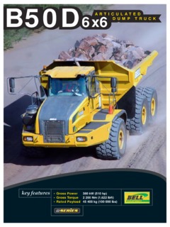 Bell B50D 6X6 Specifications